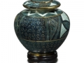 Cloisonné Anasazi™ Emerald Cremation Urn Memento