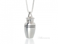 Remembrance Sterling Silver Cremation Pendant